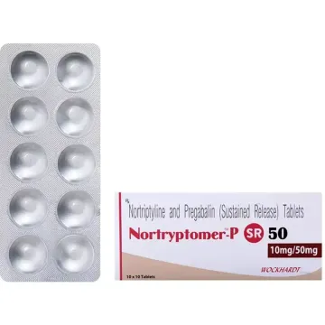 Nortryptomer P Sr 50 Tablet product image