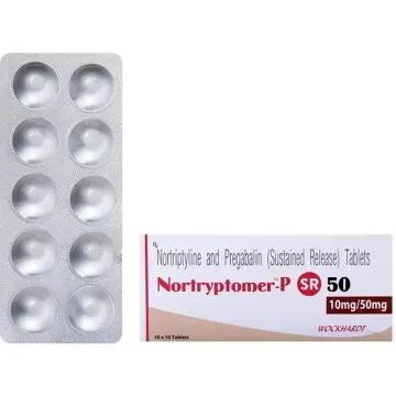 Nortryptomer P Sr 50 Tablet product image
