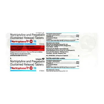 Nortryptomer P Sr 75 Tablet product image