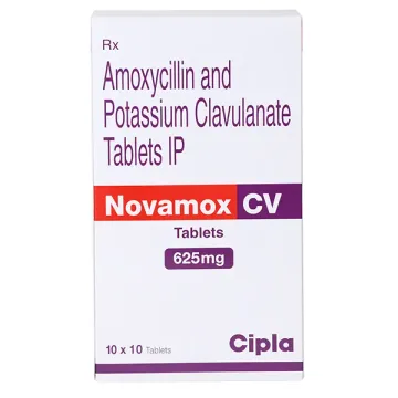 Novamox Cv 625 Tablet product image