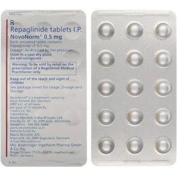 Novonorm 0.5mg Tablet product image