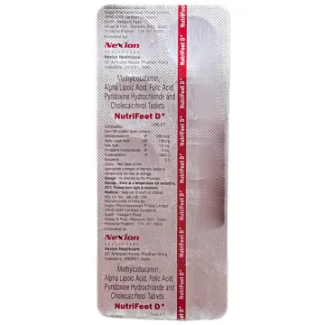 Nutrifeet D+ Tablet product image