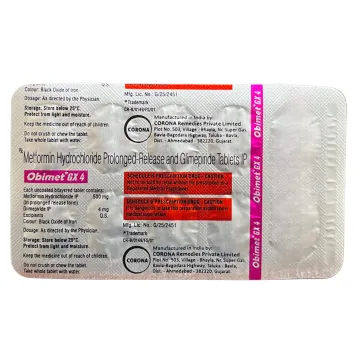 Obimet Gx Forte 4 Tablet product image