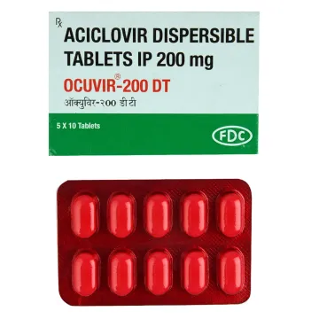 Ocuvir 200 Tablet product image