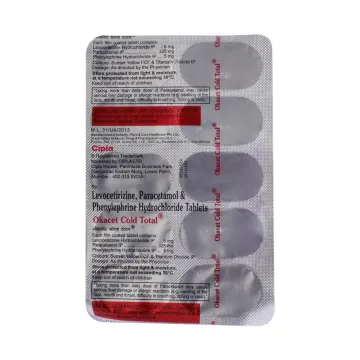 Okacet Cold Total Tablet product image