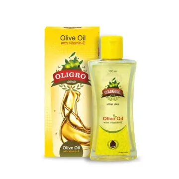 Oligro Olive Oil With Vitamin E For Smooth And ... product image