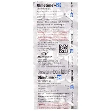 Olmetime 20 Tablet product image