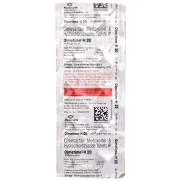 Olmetime H 20 Tablet product image