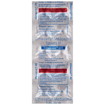 Olmezest 20 Tablet product image
