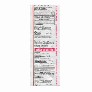 Olsar Ch 20/12.5 Tablet product image