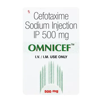 Omnicef 500 Injection product image