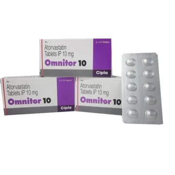 Omnitor 10mg Tablet product image
