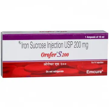 Orofer S 200 Injection 5ml product image