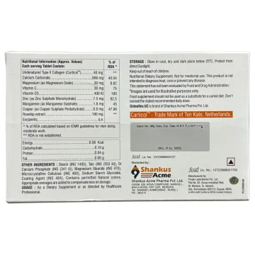 Osteeflex Uc Tablet product image