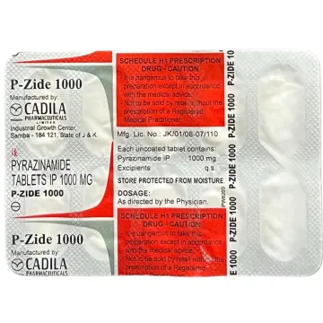 P Zide 1000 Tablet product image