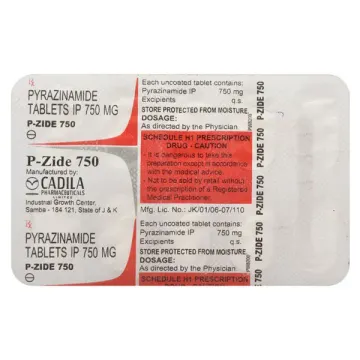 P Zide 750 Tablet product image