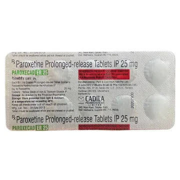 Paroxecad Er 25 Tablet product image