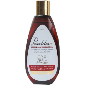 Pearldew Herbal Baby Massage Oil product image