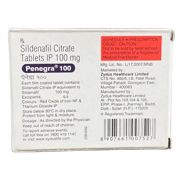 Penegra 100 Tablet product image