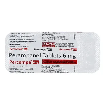 Percompa 6mg Tablet product image
