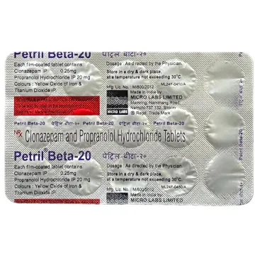 Petril Beta 20 Tablet product image