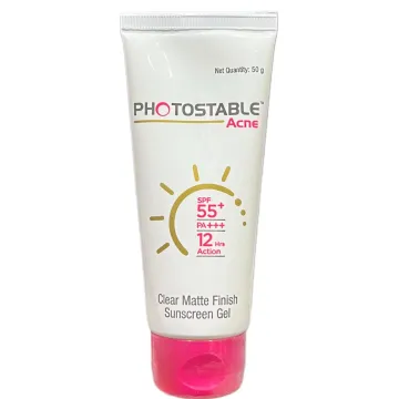 Photostable Acne Sunscreen Gel 50gm product image