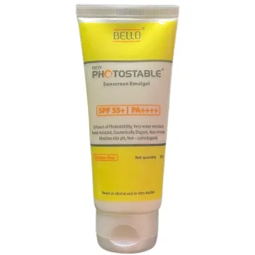 Photostable Spf 55+ Pa+++ Sunscreen Emulgel 50gm product image