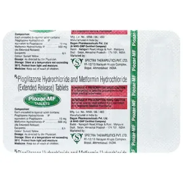 Piozar Mf Tablet product image