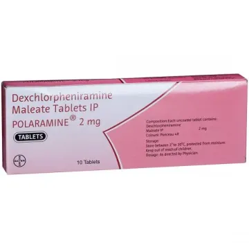 Polaramine 2mg Tablet product image