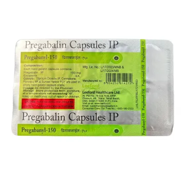 Pregabanyl 150 Capsules product image