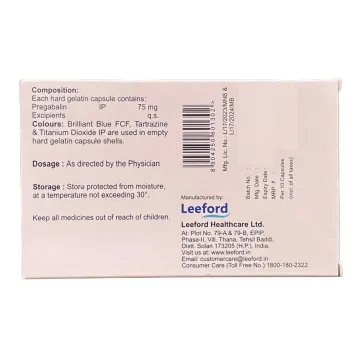 Pregabanyl 75 Capsule product image