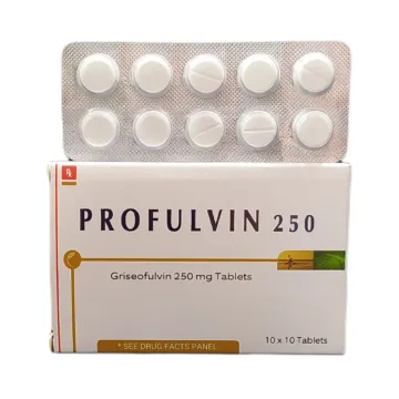 Profulvin 250 Tablet product image