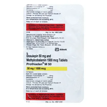 Prothiaden M 50/1500 Tablet product image