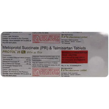 Protol Tl 25 Tablet product image