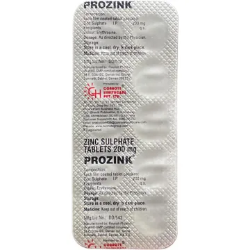 Prozink Tablet product image