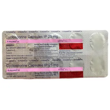 Psorid 25 Capsule product image