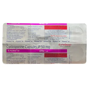 Psorid 50 Capsule product image