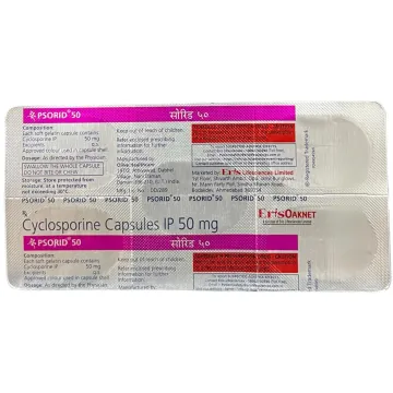 Psorid 50 Capsule product image