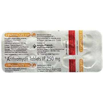 Pulmo Azi 250 Tablet product image