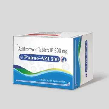 Pulmo Azi 500mg Tablet product image