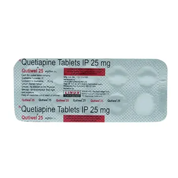 Qutiwel 25mg Tablet product image