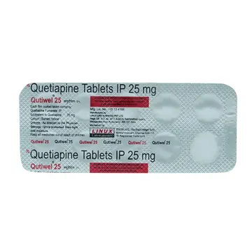 Qutiwel 25mg Tablet product image