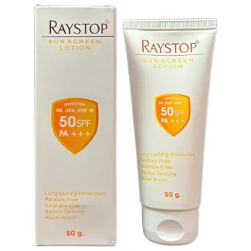 Raystop Spf 50 Sunscreen Lotion 50gm product image