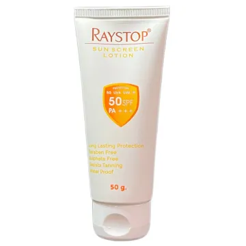 Raystop Spf 50 Sunscreen Lotion 50gm product image