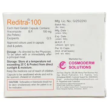 Reditra 100 Capsule product image