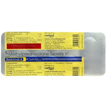 Rednisol 4 Tablet product image