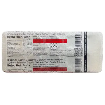 Retro Hair Forte Tablet product image