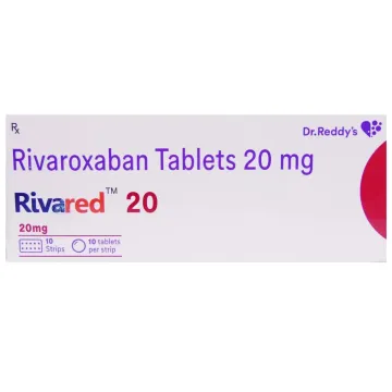 Rivared 20mg Tablet product image