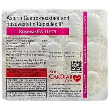 Rosevast A 10/75 Capsule product image