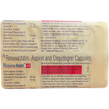 Rosuva Gold 20 Capsule product image